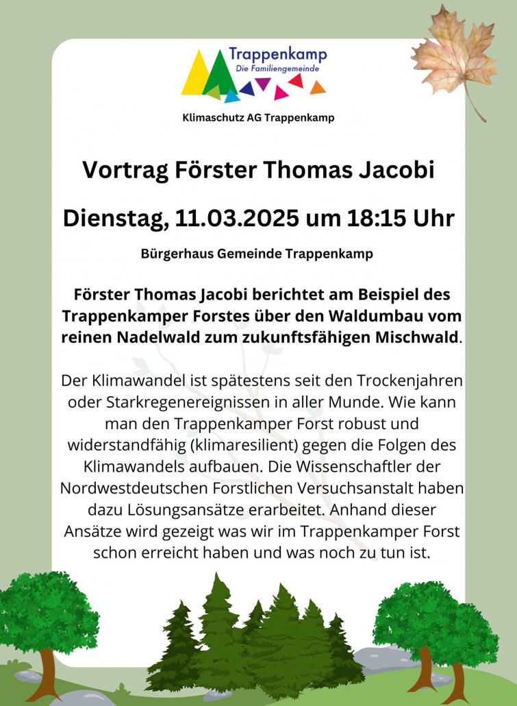 Klima_AG_Förtser_Jacobi - 1 Ankündigung für den Vortrag von Thomas Jacobi