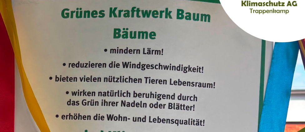 Plakat Grünes Kraftwerk Nachhatigkeitstag