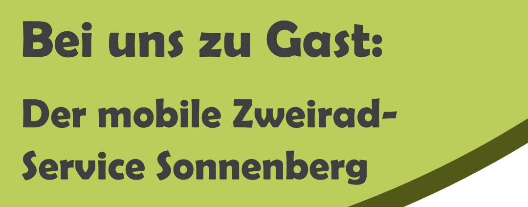 Plakat bei uns zu Gast , Nachhaltigkeitstag