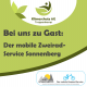 Plakat bei uns zu Gast , Nachhaltigkeitstag