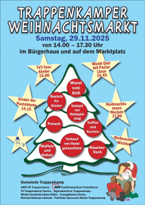 Trappenkamp_Weihnachtsmarkt_29112025 Plakat Weihnachtsmark Trappenkamp