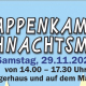 Plakat blau weihnachtsmarkt