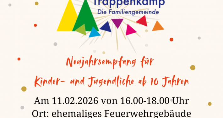 Plakat Neujahrsempfang