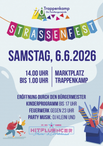 Plakat Straßenfest 