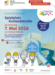 Plakat Eröffnung Spielplatz