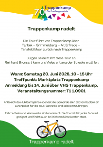 Plakat Trappenkamp radelt